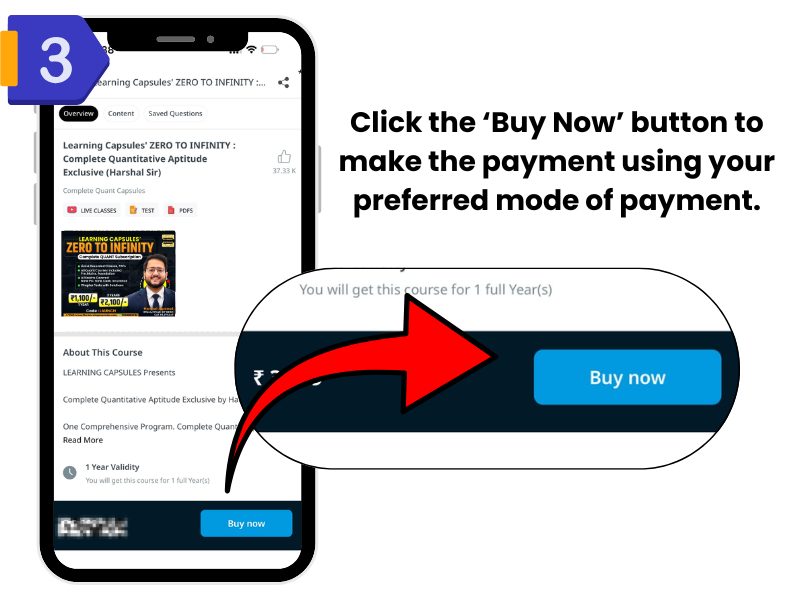 Make the purchase